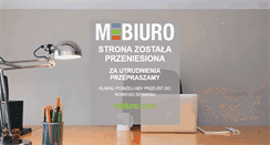 Desktop Screenshot of mbiuro.pl